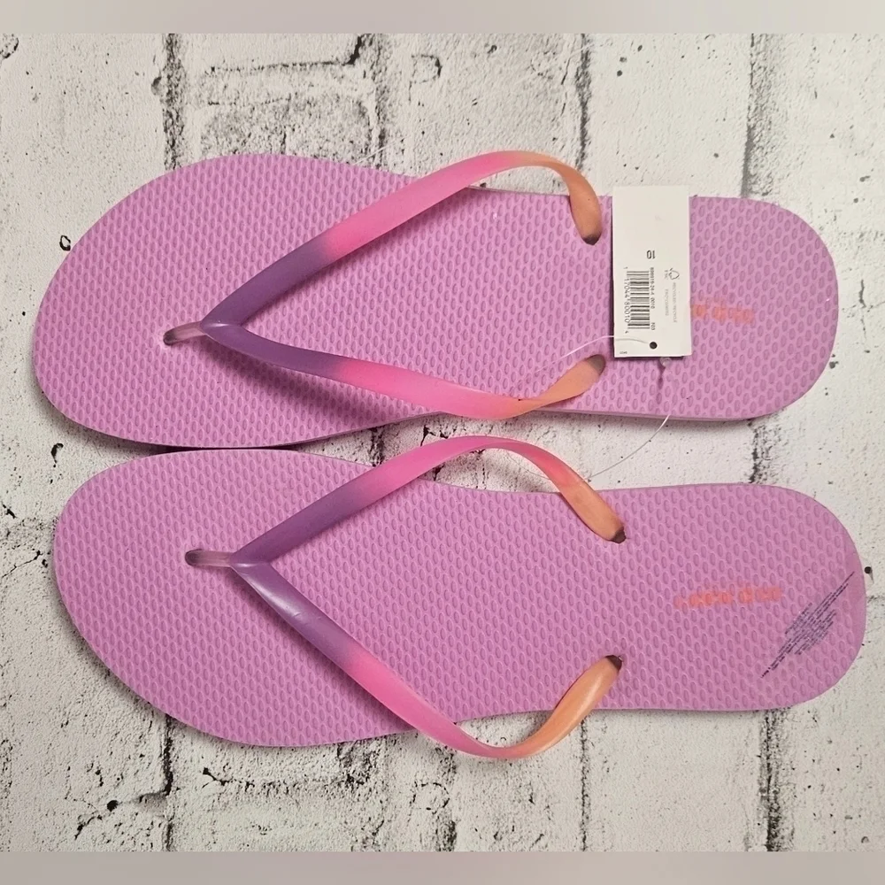 6 Pairs Womens Flip Flops Size 9/10 Old Navy NWT Summer Bundle - Picture 8 of 10